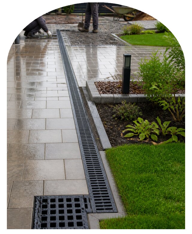 Поверхностный дренаж участка в Крымске от 3627 р. | Метпроект-Крм